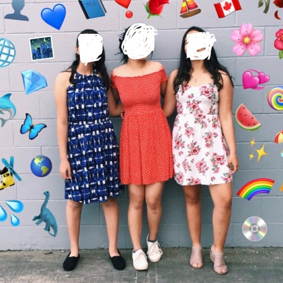 Red dot sundress - Picture 4 of 4